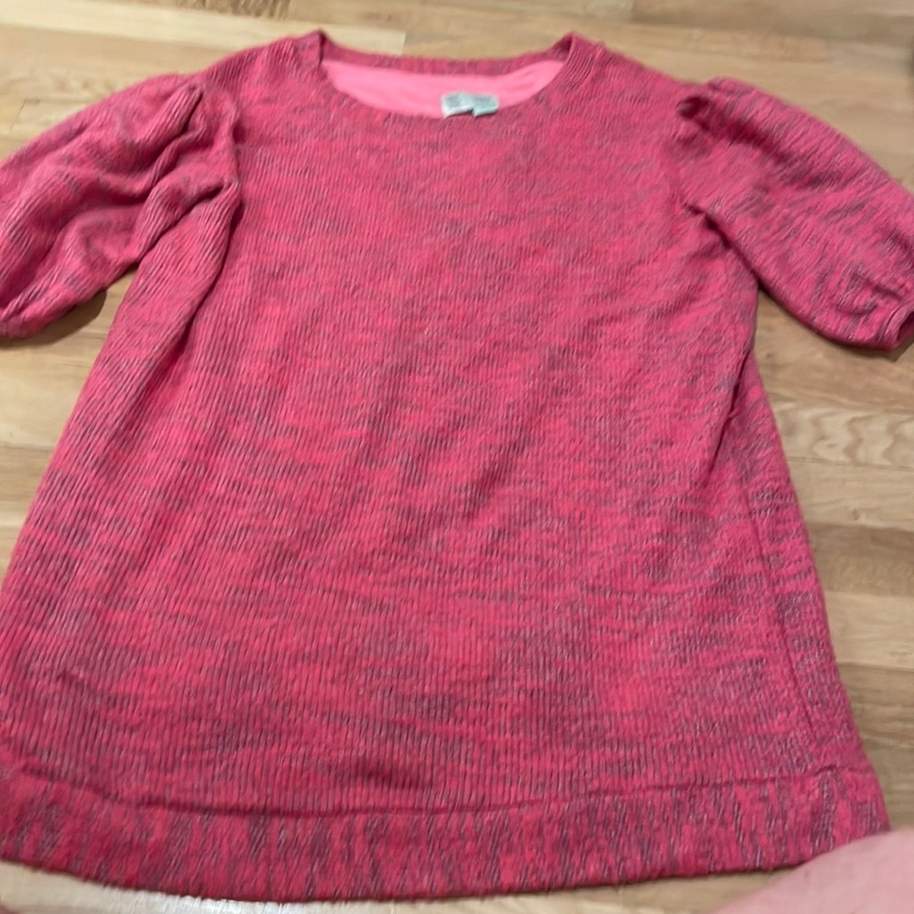 Saturday Sunday SP pink lined sweater dress